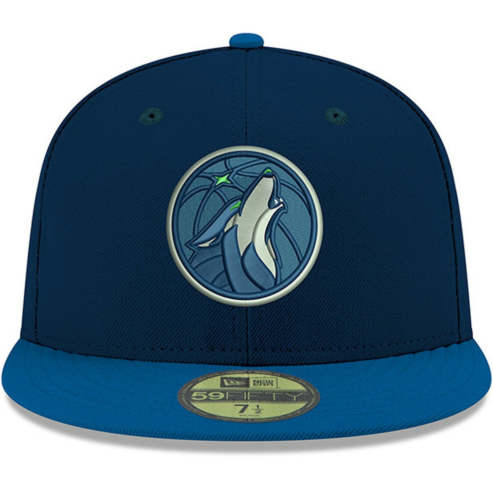 Minnesota Timberwolves Team Color 2Tone 59FIFTY Fitted Hat - Navy shop