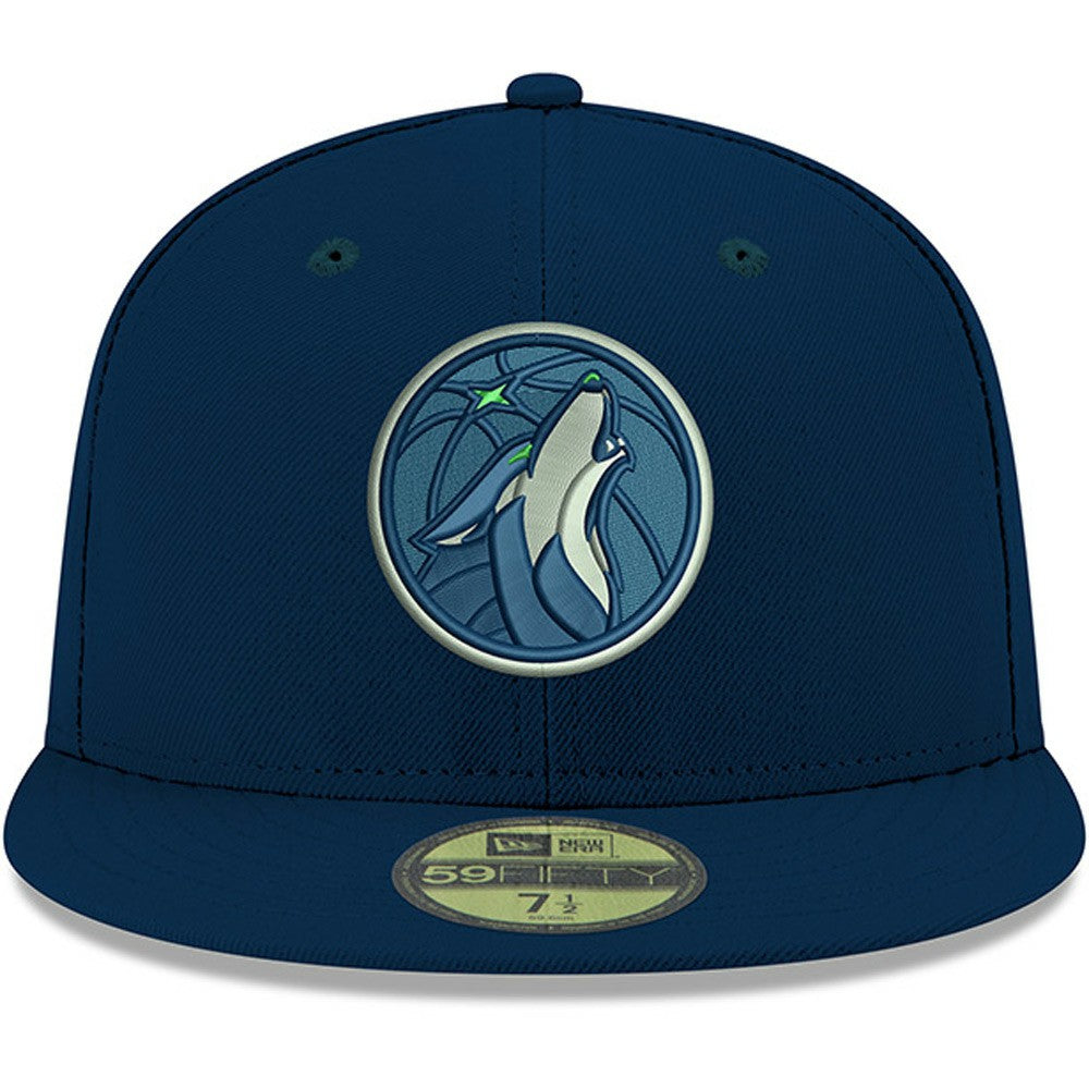 Minnesota Timberwolves Youth Team Color 59FIFTY Fitted Hat - Navy discount