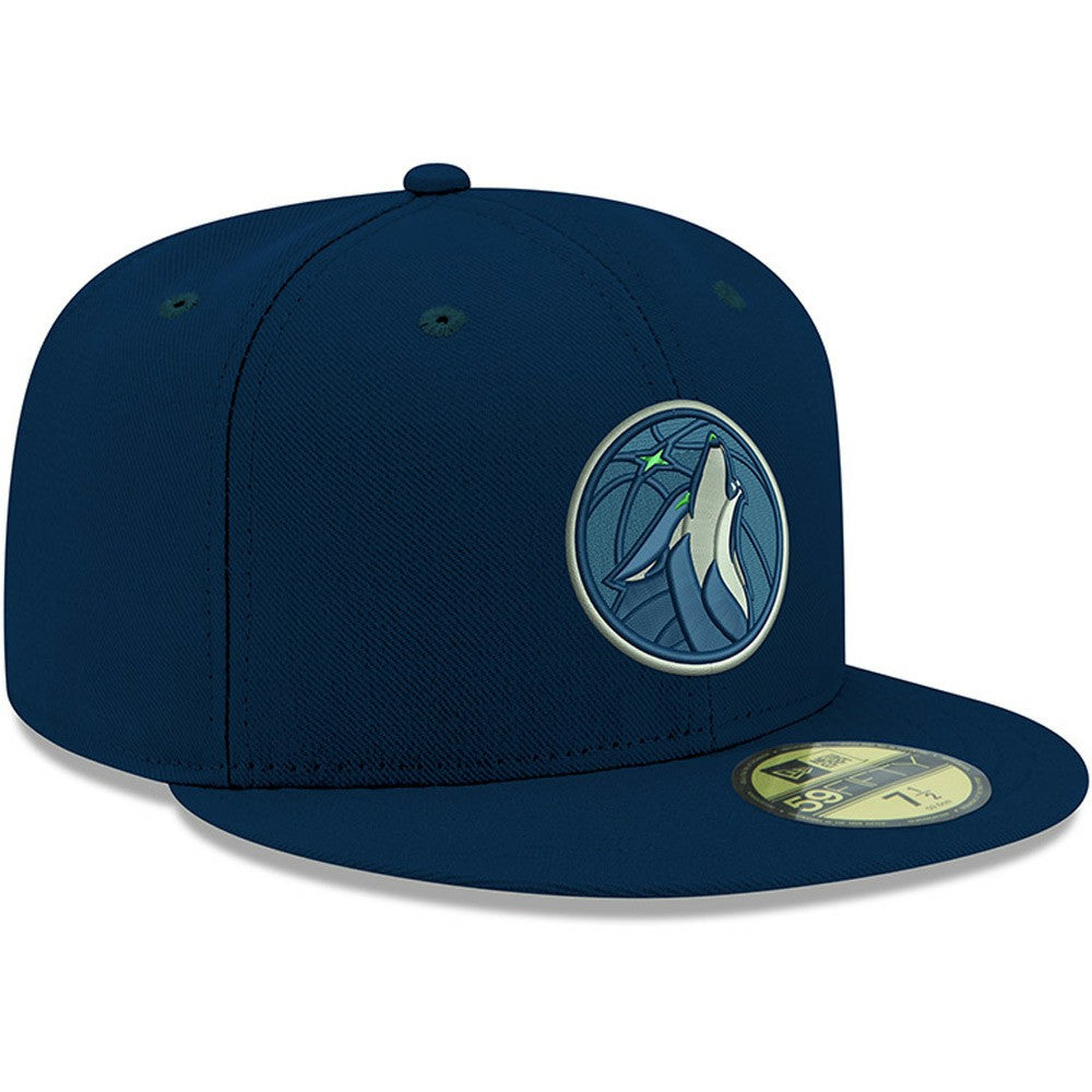Minnesota Timberwolves Youth Team Color 59FIFTY Fitted Hat - Navy discount