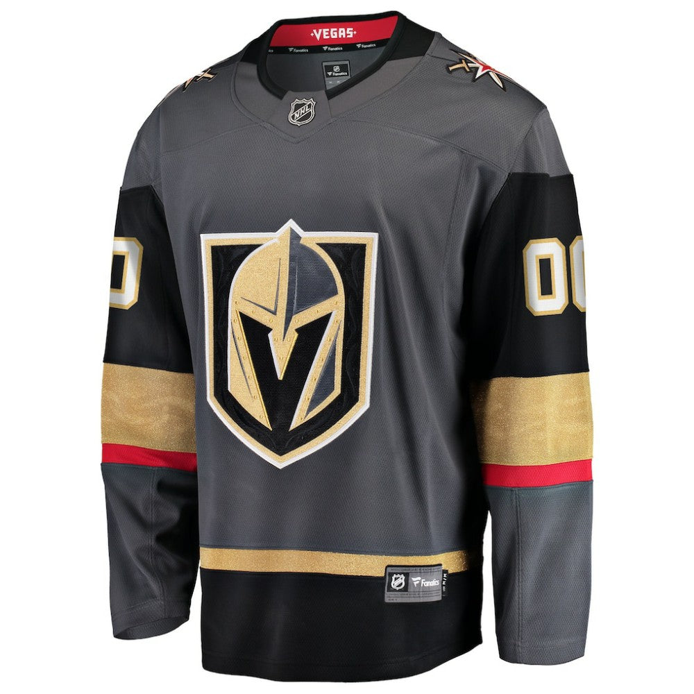 Vegas Golden Knights Fanatics Alternate Breakaway Custom Jersey - Gray Jerseys