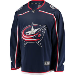 Columbus Blue Jackets Fanatics Breakaway Home Jersey - Navy Jerseys