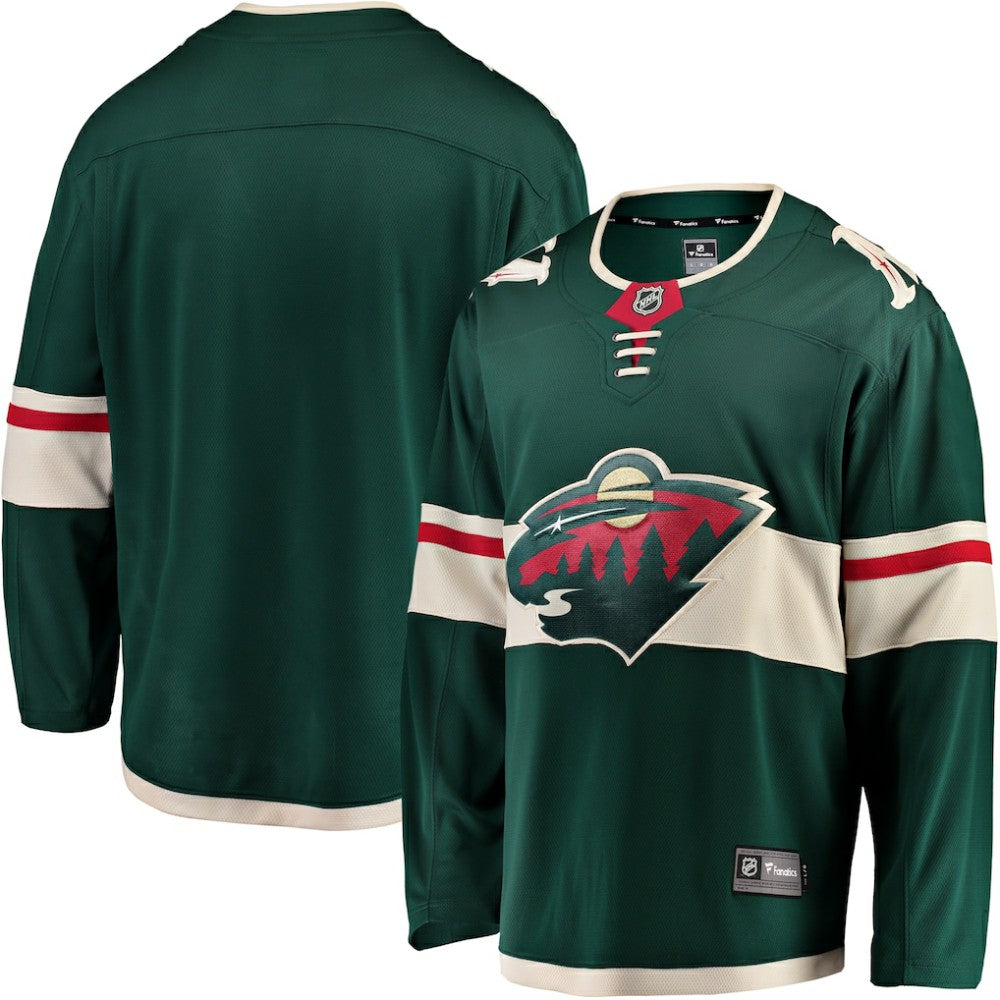 Minnesota Wild Fanatics Breakaway Home Jersey - Green Jerseys