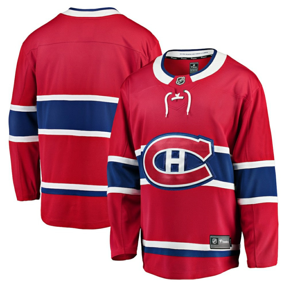 Montreal Canadiens Fanatics Breakaway Home Jersey - Red Jerseys