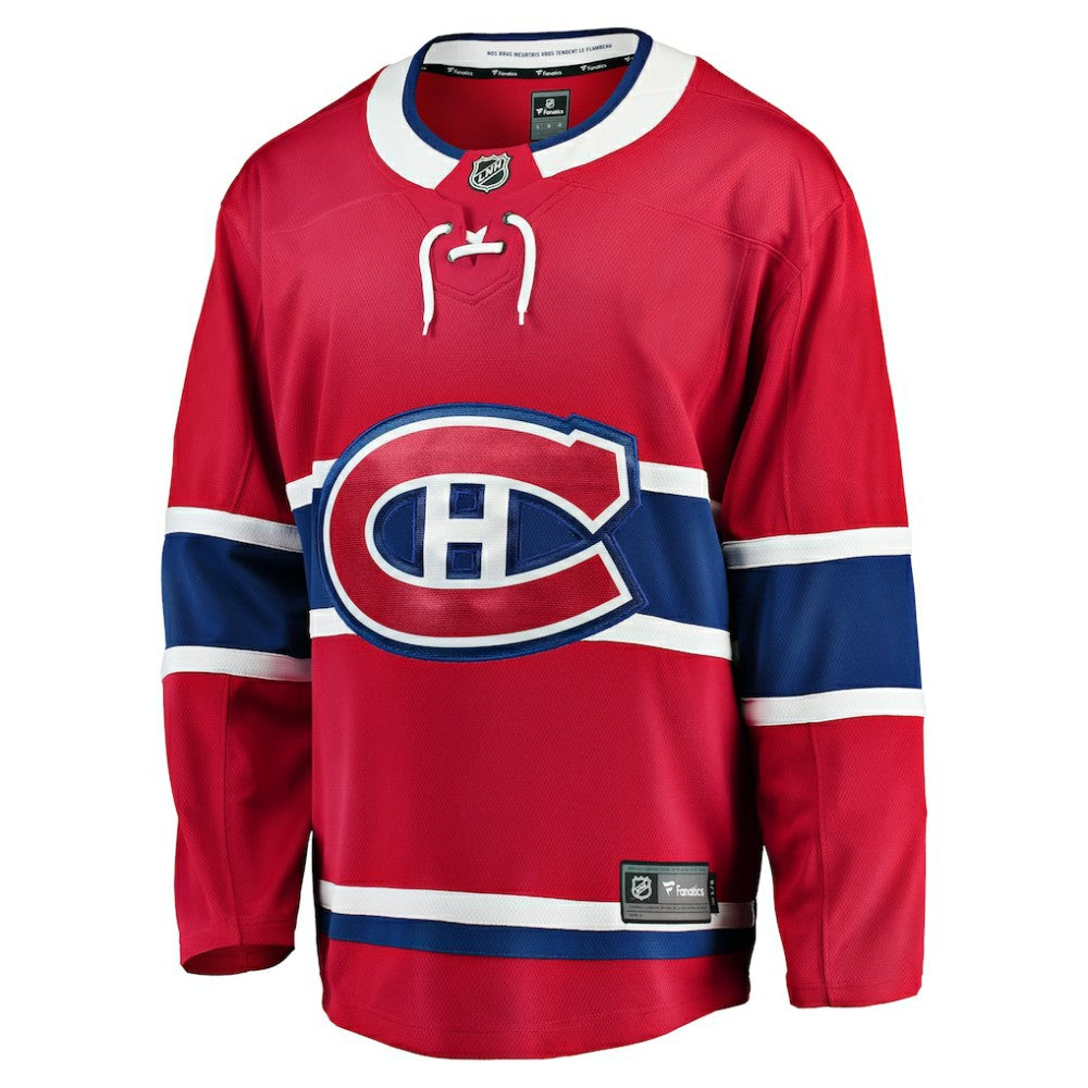Montreal Canadiens Fanatics Breakaway Home Jersey - Red Jerseys