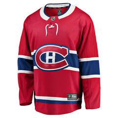 Montreal Canadiens Fanatics Breakaway Home Jersey - Red Jerseys