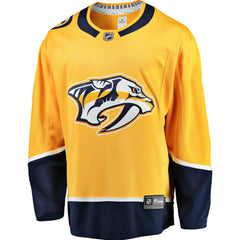Nashville Predators Fanatics Breakaway Home Jersey - Gold Jerseys