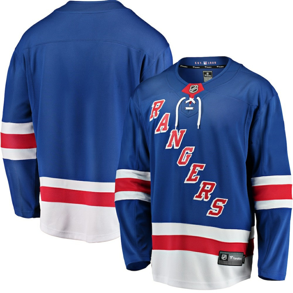 New York Rangers Fanatics Breakaway Home Jersey - Blue Jerseys