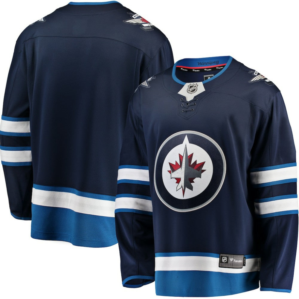 Winnipeg Jets Fanatics Breakaway Home Jersey - Blue Jerseys