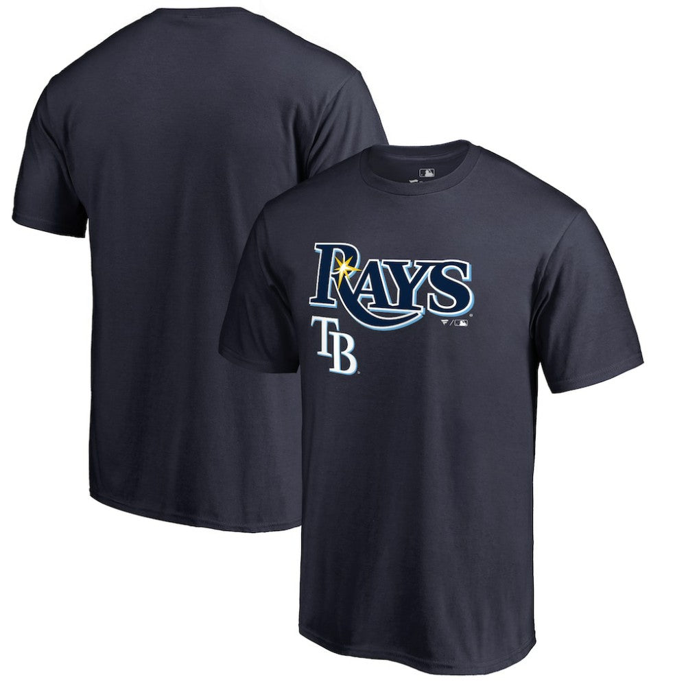 Tampa Bay Rays Team Lockup T-Shirt Navy
