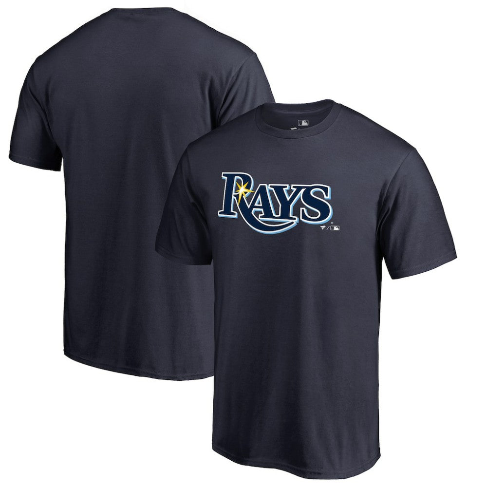 Tampa Bay Rays Team Wordmark T-Shirt Navy
