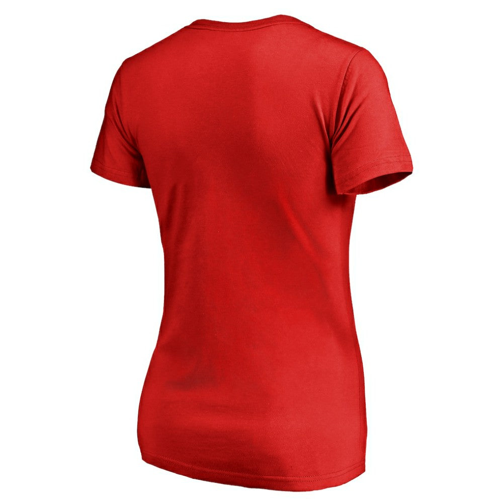 Los Angeles Angels Women's Team Wordmark T-Shirt Red