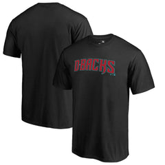 Arizona Diamondbacks Team Wordmark T-Shirt Black