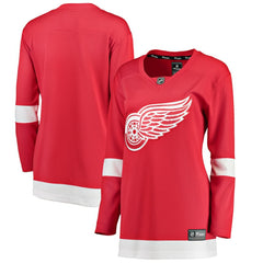 Detroit Red Wings Fanatics Women's Home Breakaway Jersey - Red Jerseys
