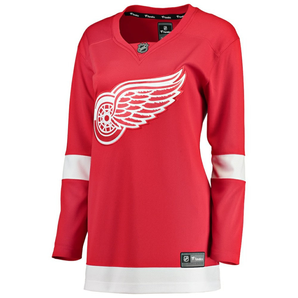 Detroit Red Wings Fanatics Women's Home Breakaway Jersey - Red Jerseys