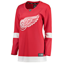 Detroit Red Wings Fanatics Women's Home Breakaway Jersey - Red Jerseys