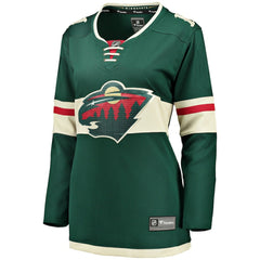 Minnesota Wild Fanatics Women's Home Breakaway Jersey - Green Jerseys