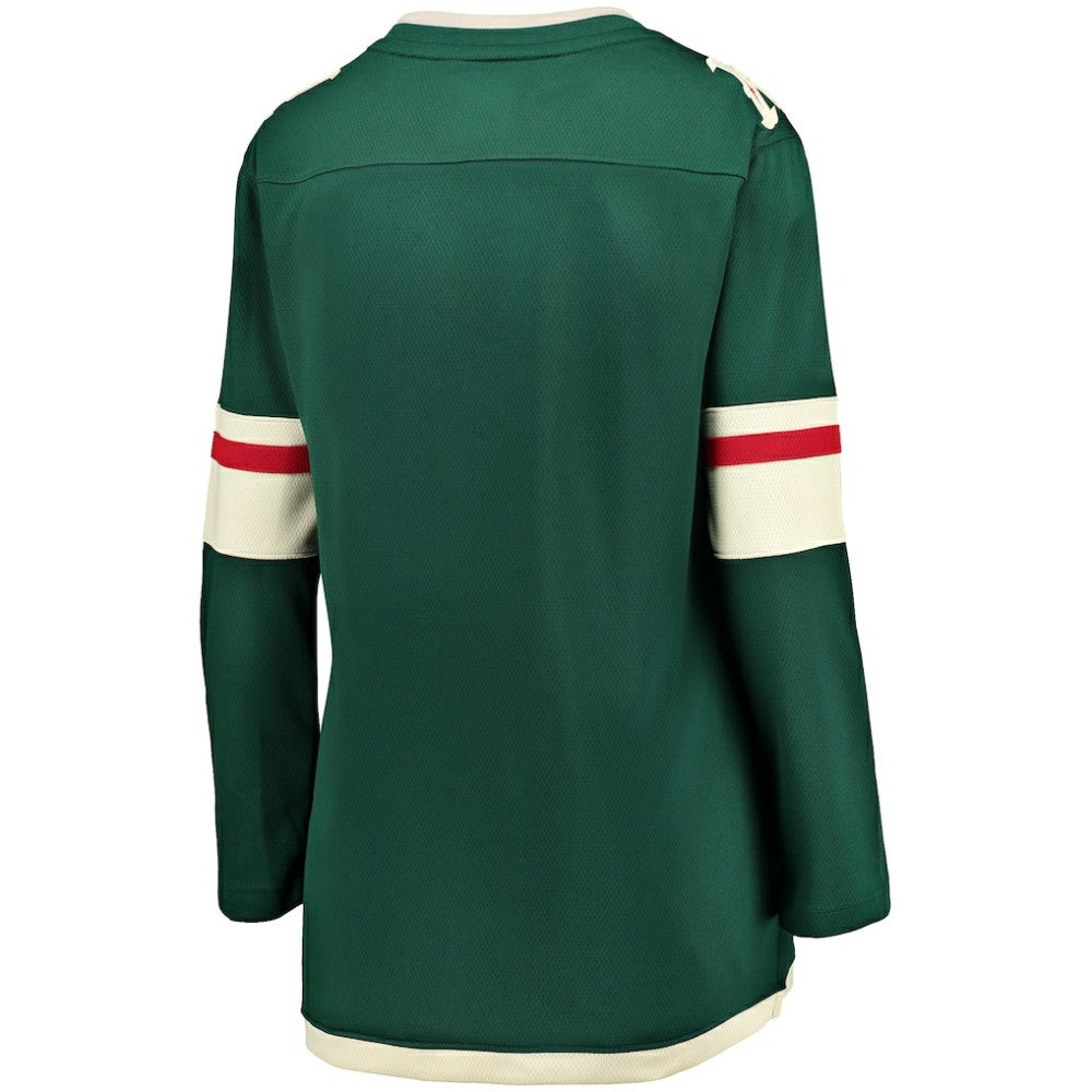 Minnesota Wild Fanatics Women's Home Breakaway Jersey - Green Jerseys