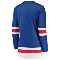 New York Rangers Fanatics Women's Home Breakaway Jersey - Blue Jerseys