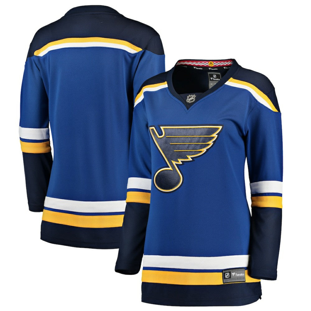 St. Louis Blues Fanatics Women's Home Breakaway Jersey - Blue Jerseys