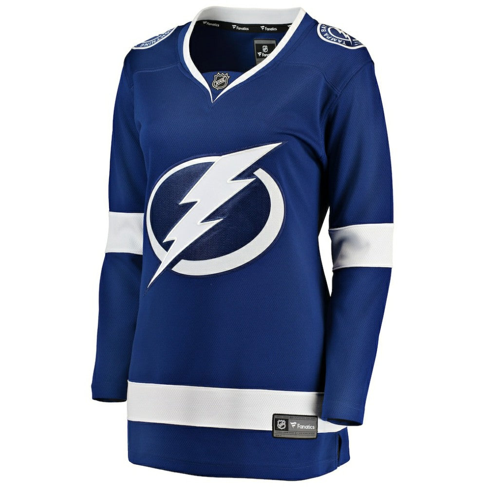 Tampa Bay Lightning Fanatics Women's Home Breakaway Jersey - Blue Jerseys