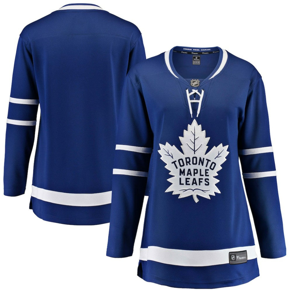 Toronto Maple Leafs Fanatics Women's Home Breakaway Jersey - Blue Jerseys