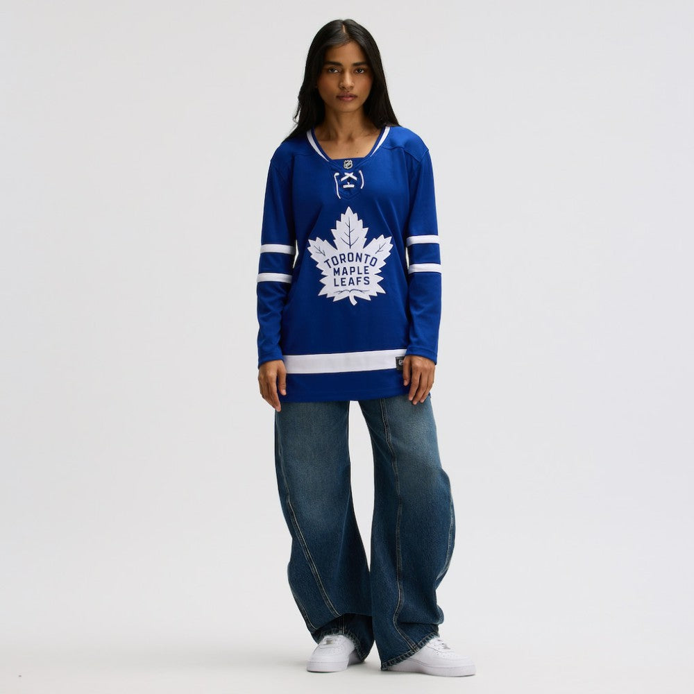 Toronto Maple Leafs Fanatics Women's Home Breakaway Jersey - Blue Jerseys