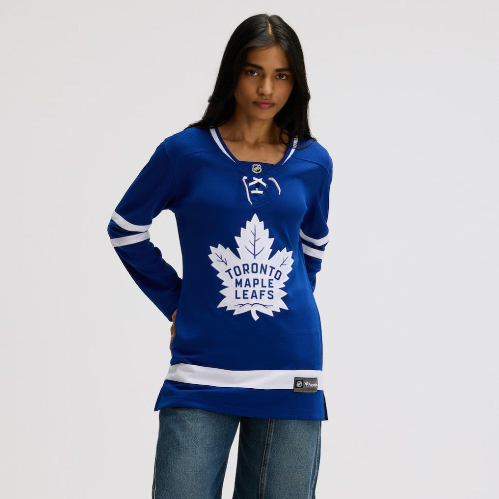 Toronto Maple Leafs Fanatics Women's Home Breakaway Jersey - Blue Jerseys