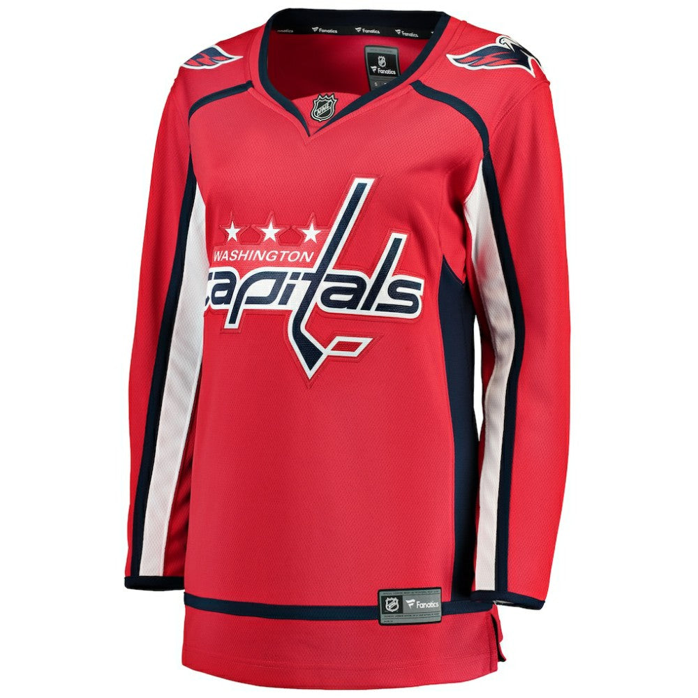 Washington Capitals Fanatics Women's Home Breakaway Jersey - Red Jerseys