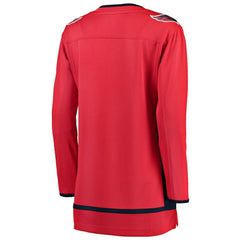 Washington Capitals Fanatics Women's Home Breakaway Jersey - Red Jerseys