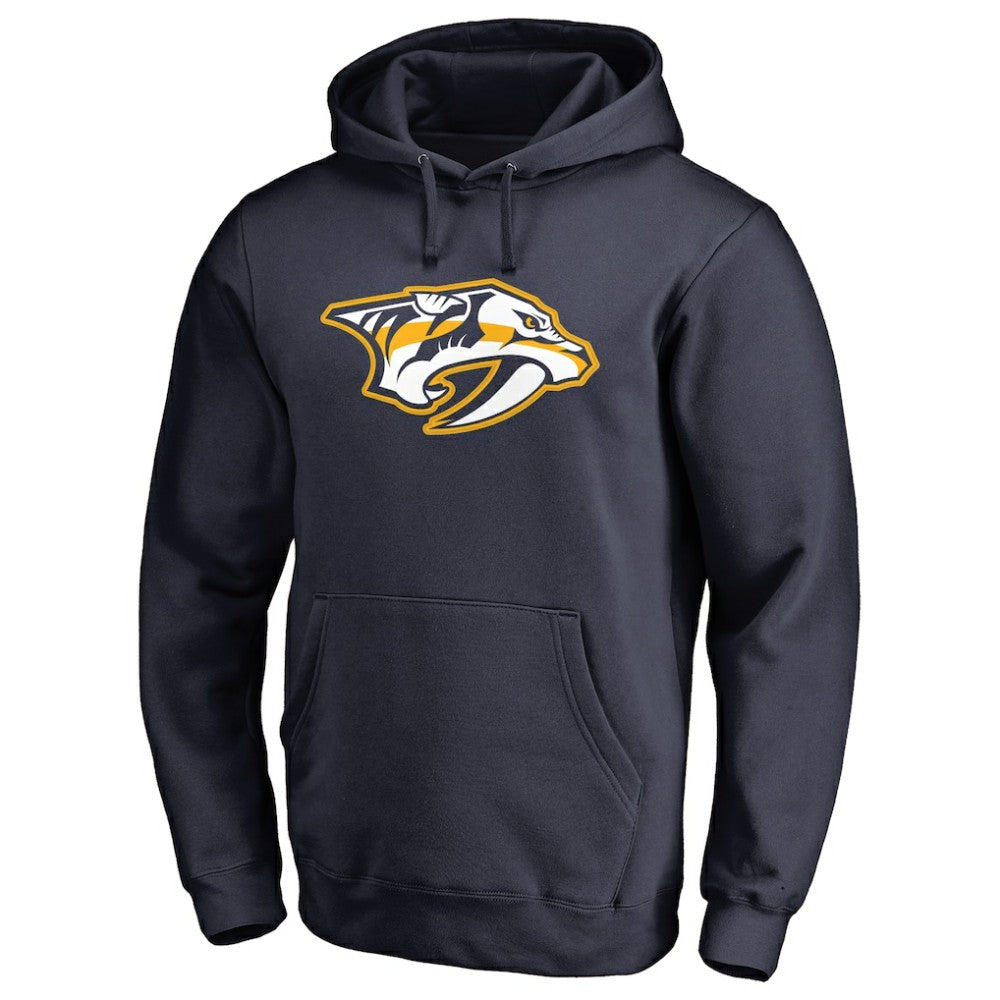 Filip Forsberg Nashville Predators Backer Pullover Hoodie - Navy Hoodies