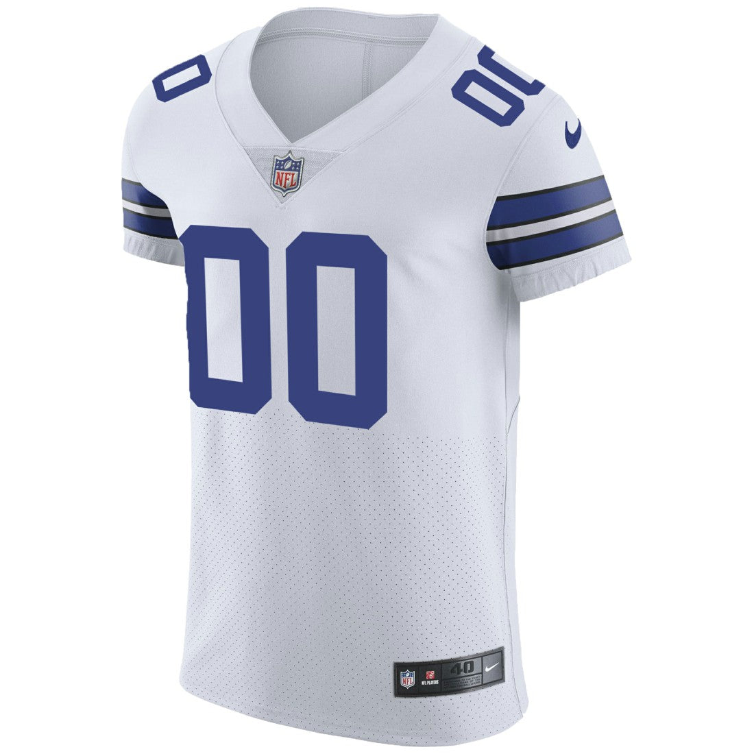 Dallas Cowboys Vapor Untouchable Custom Elite Jersey - White on sale