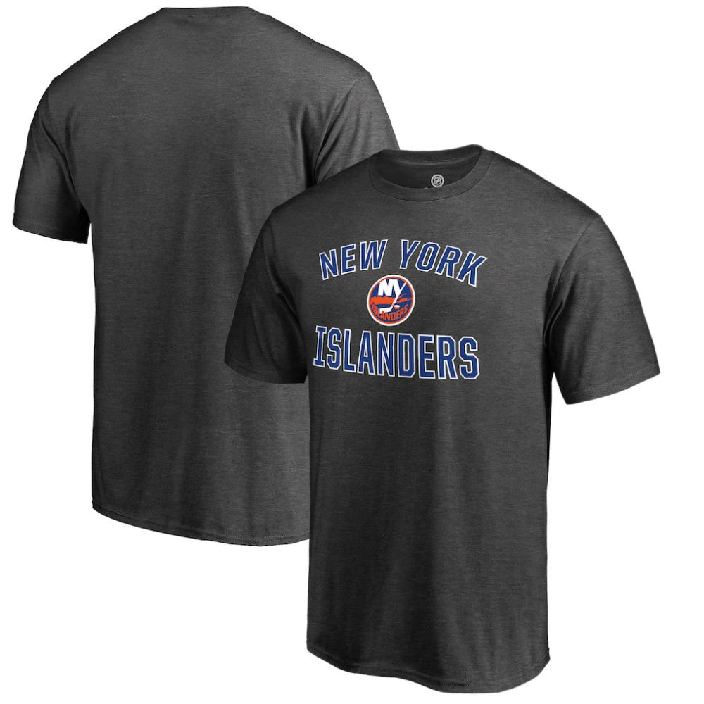 New York Islanders Victory Arch T-Shirt - Heathered Gray T-shirts