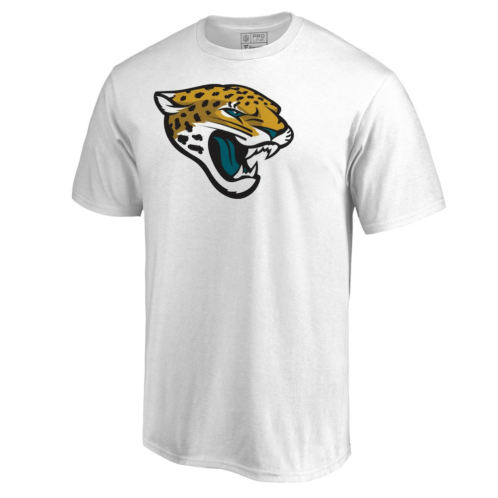 Jacksonville Jaguars Primary Logo T-Shirt - White for sale