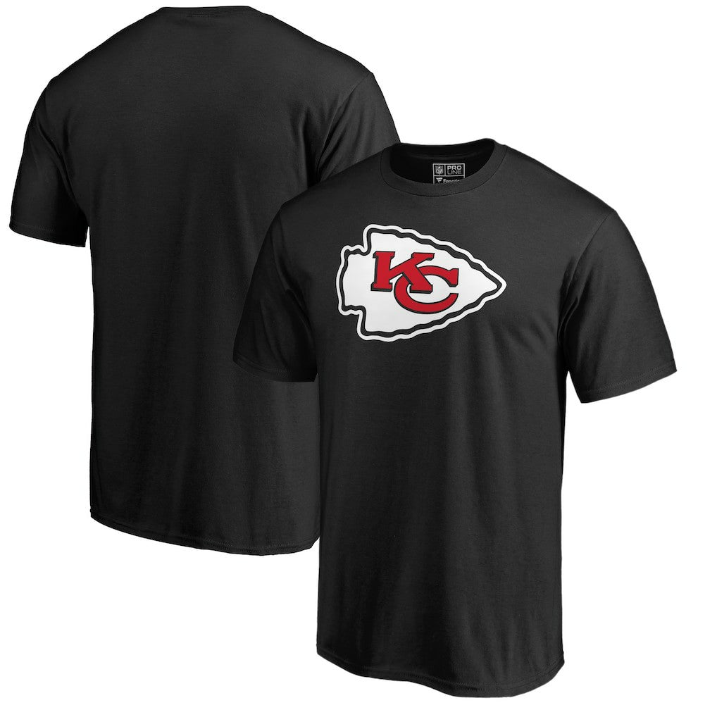 Kansas City Chiefs Primary Logo II T-Shirt - Black outlet