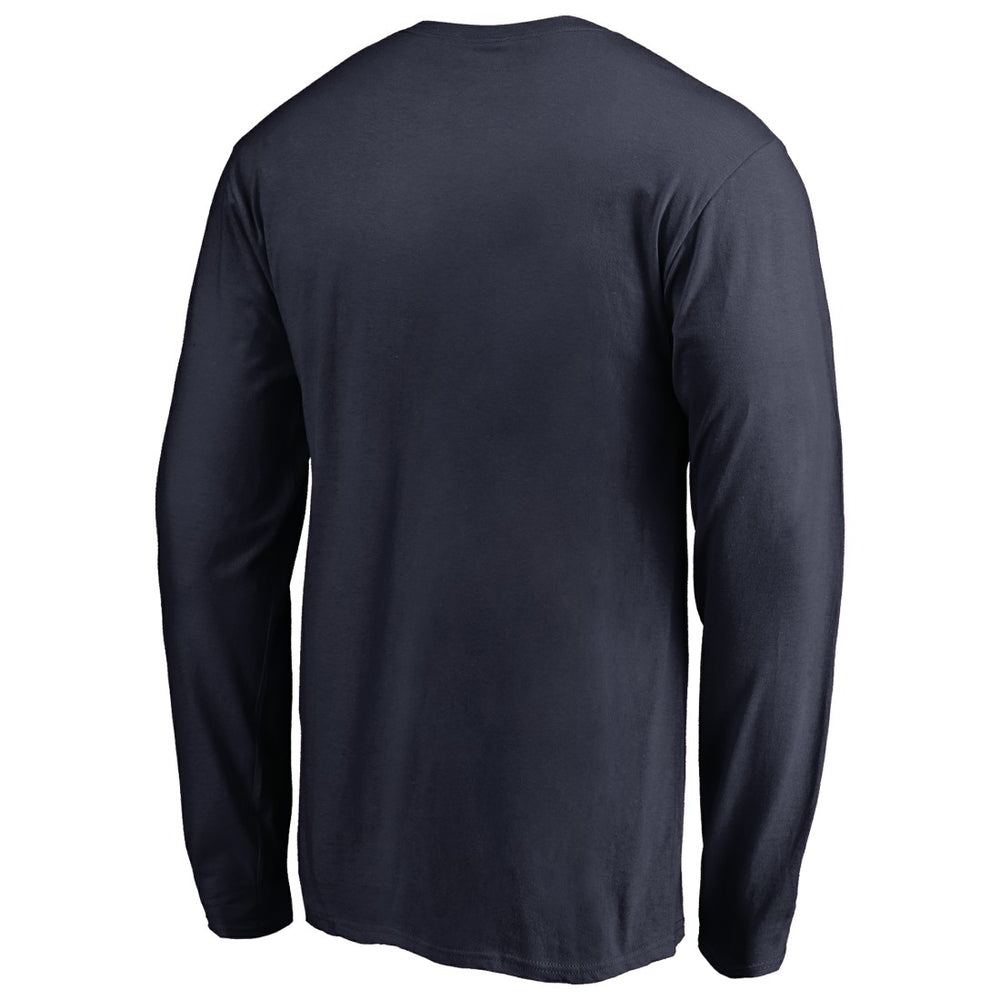 Denver Broncos Primary Logo Long-Sleeve T-Shirt - Navy cheap