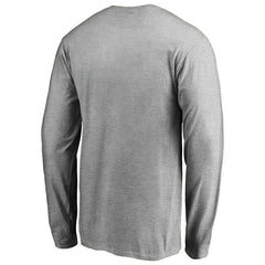 Las Vegas Raiders Primary Logo Long-Sleeve T-Shirt - Heathered Gray on sale