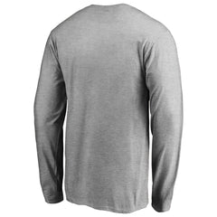 Tampa Bay Buccaneers Primary Logo Long-Sleeve T-Shirt - Heathered Gray cheap