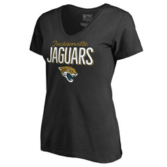 Jacksonville Jaguars Women's Nostalgia T-Shirt - Black sale