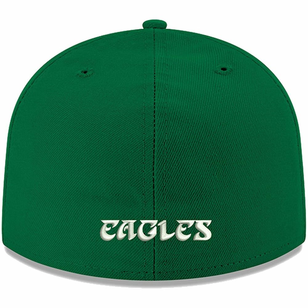 Philadelphia Eagles New Era Omaha Throwback 59FIFTY Fitted Hat - Kelly Green outlet