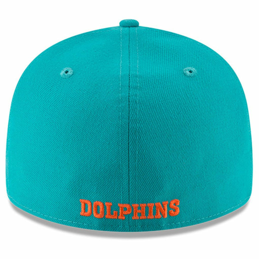 Miami Dolphins New Era Omaha Throwback Low Profile 59FIFTY Fitted Hat - Aqua discount