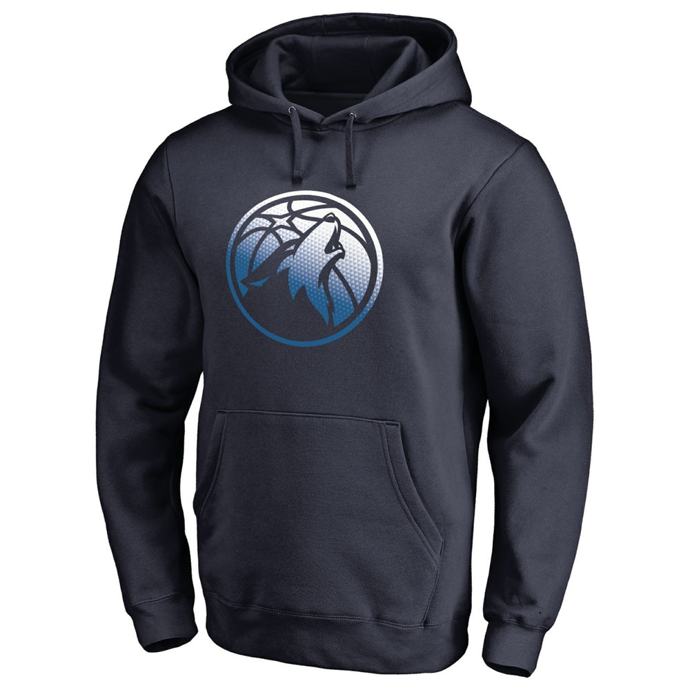 Minnesota Timberwolves Gradient Logo Pullover Hoodie - Navy online