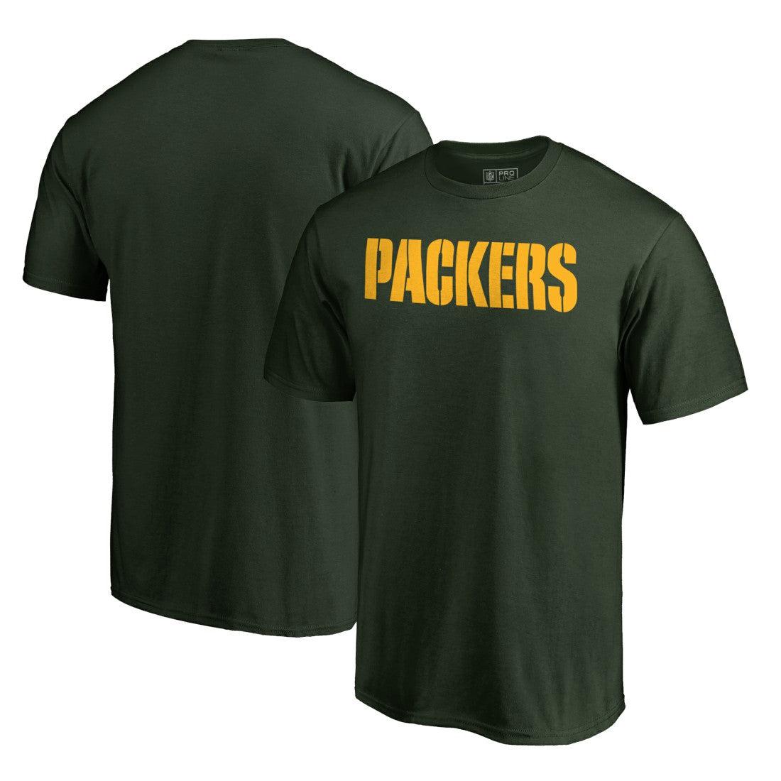 Green Bay Packers Wordmark T-Shirt - Green outlet