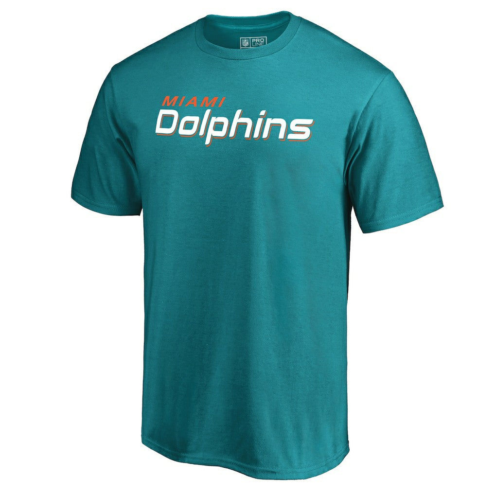 Miami Dolphins Wordmark T-Shirt - Aqua outlet