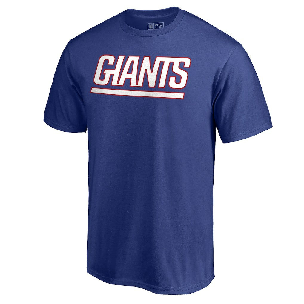 New York Giants Wordmark T-Shirt - Royal for sale