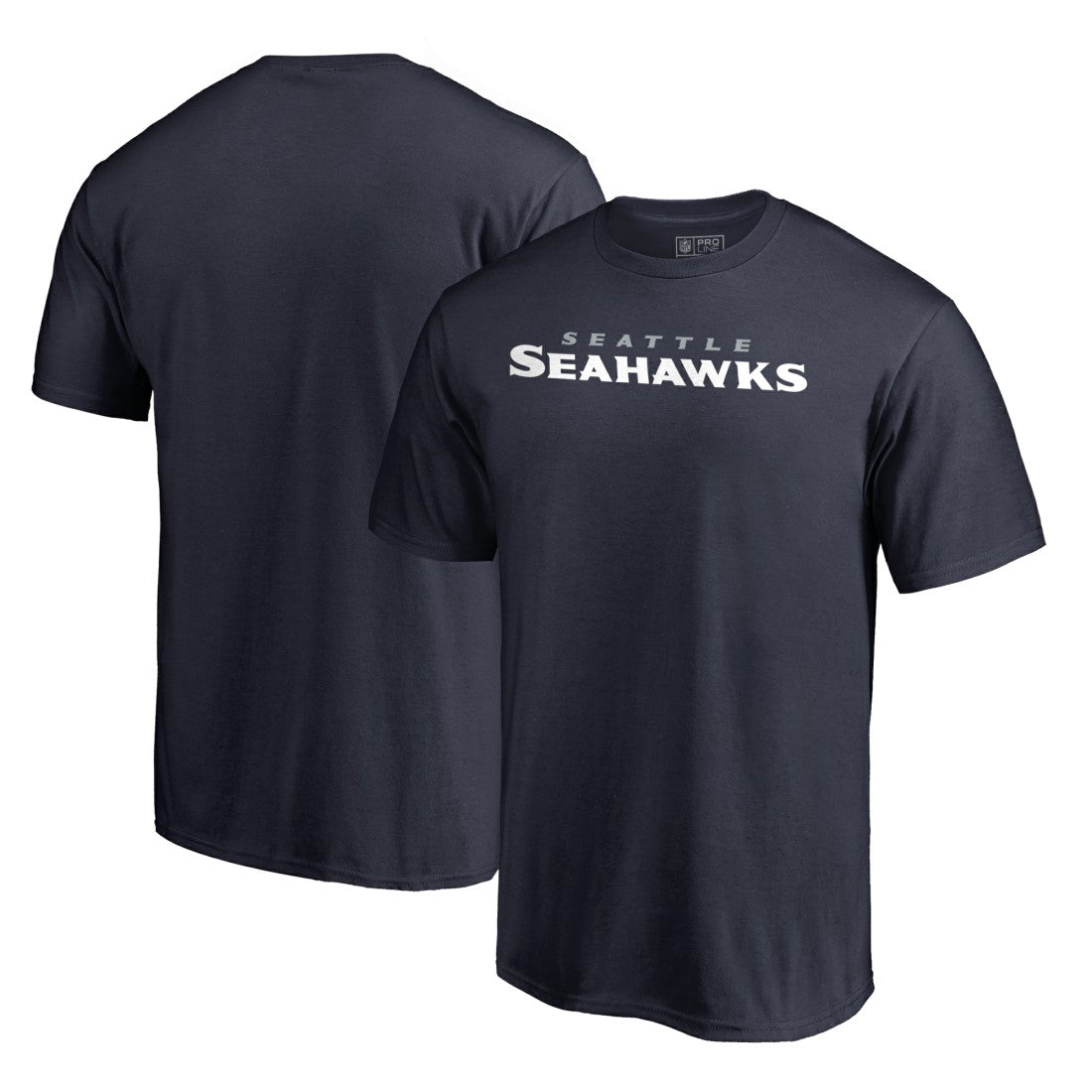 Seattle Seahawks Wordmark T-Shirt - College Navy online