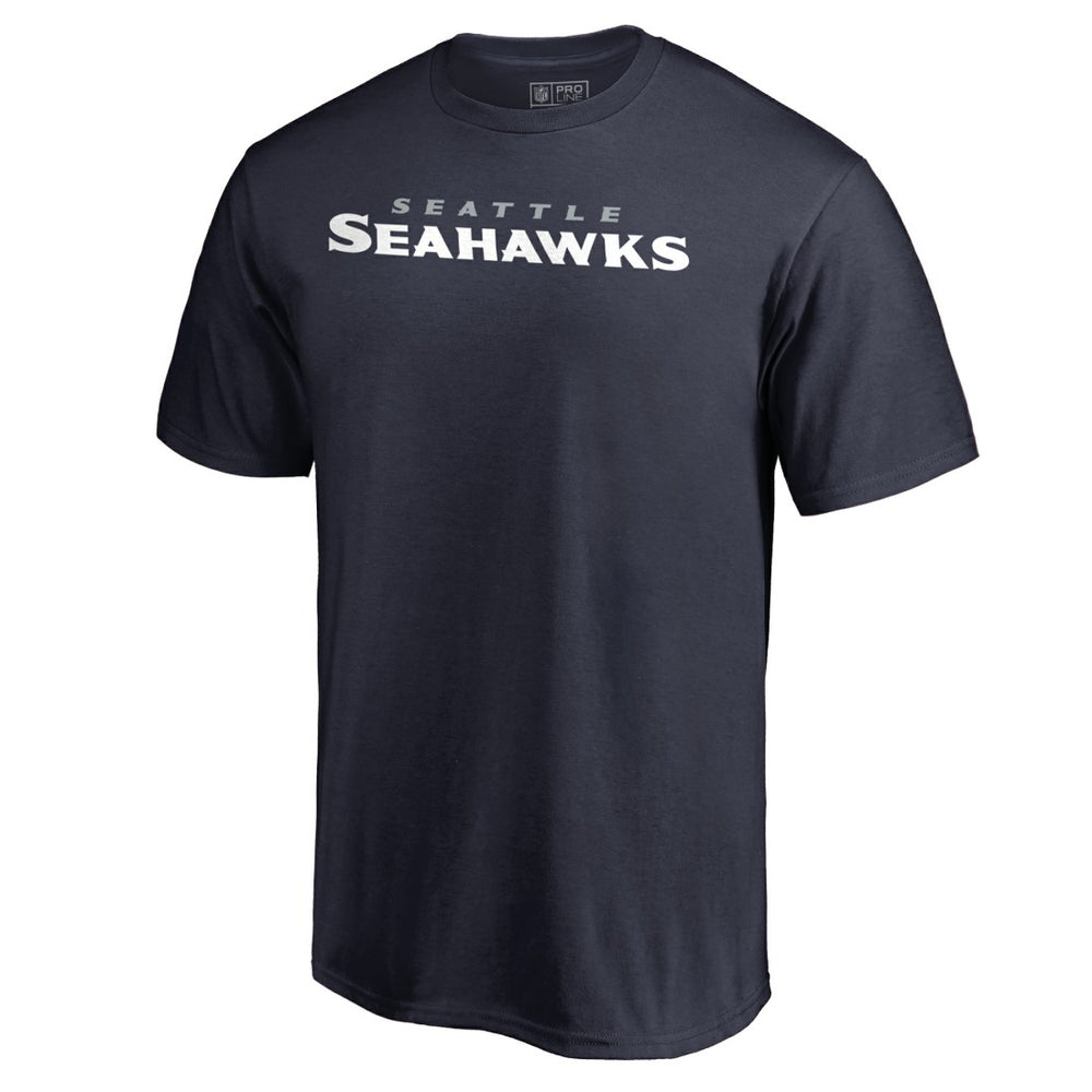 Seattle Seahawks Wordmark T-Shirt - College Navy online
