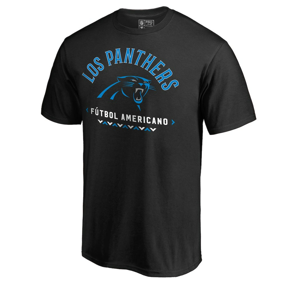 Carolina Panthers Futbol Americano T-Shirt - Black on sale
