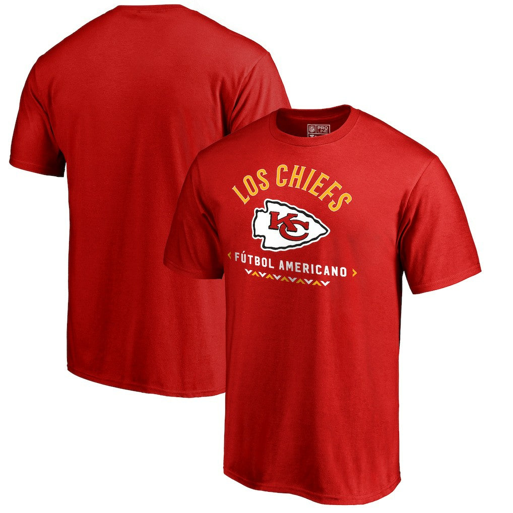 Kansas City Chiefs Futbol Americano T-Shirt - Red online