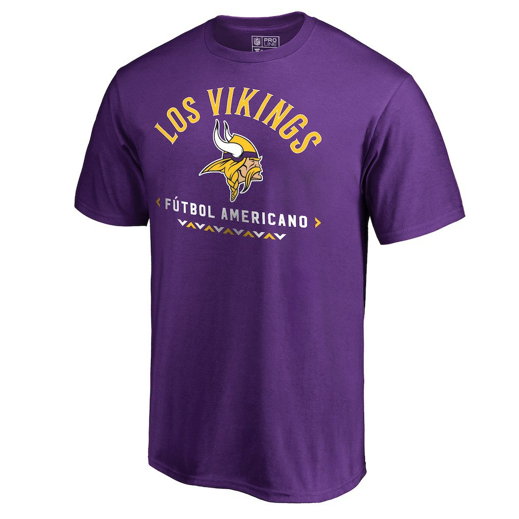 Minnesota Vikings Futbol Americano T-Shirt - Purple on sale