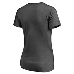 Miami Dolphins Women's Freehand V-Neck T-Shirt - Dark Heathered Gray for sale
